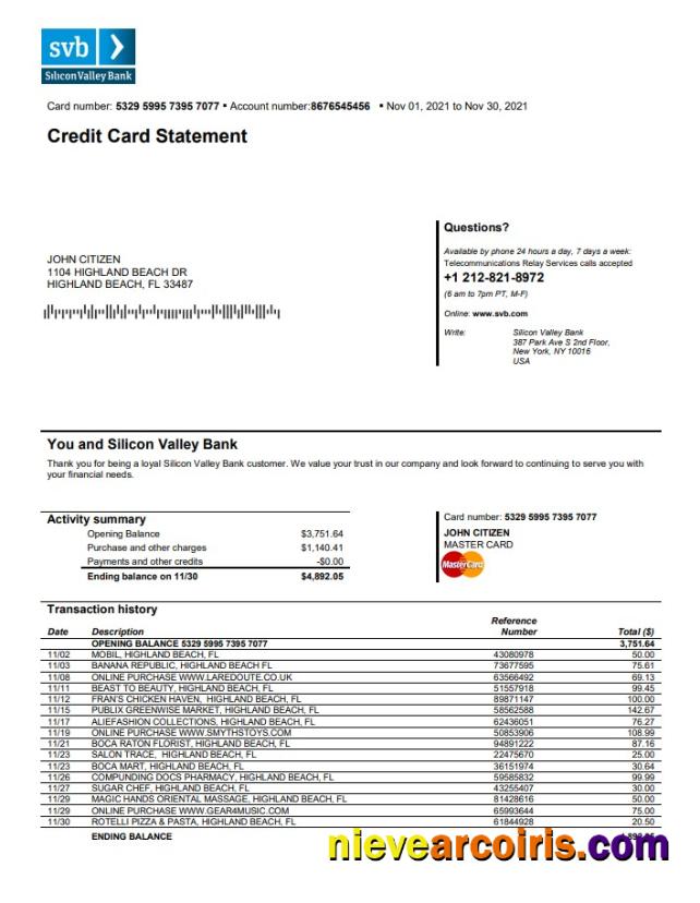 USA Florida Silicon Valley Bank